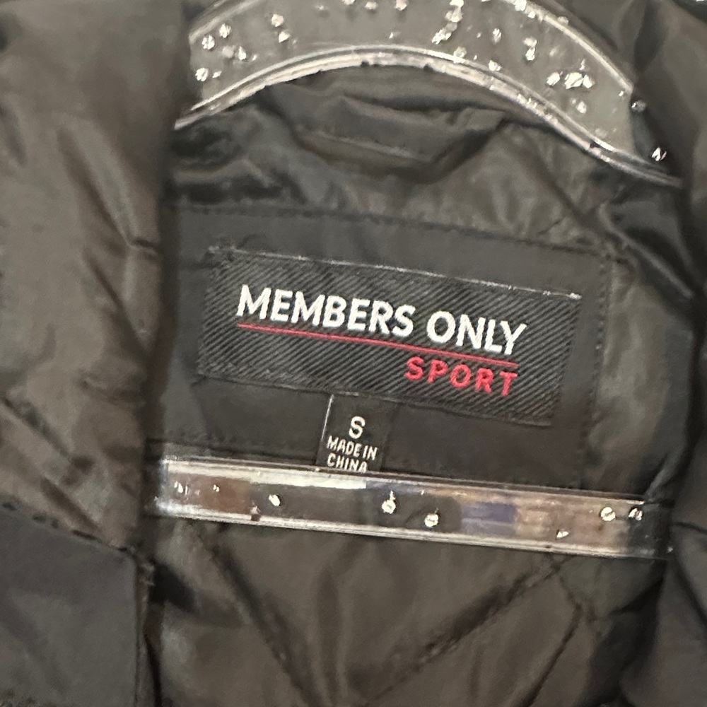 Members Only x NASA Black Jacket hooded - Picture 4 of 5